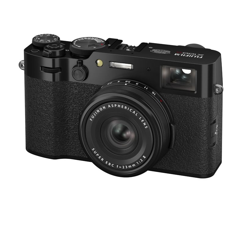 Fujifilm X100VI schwarz Kamera Fujifilm X100VI schwarz Kompaktkamera mit 23mm Objektiv.